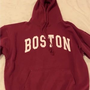 boston brandy melville sweatshirt